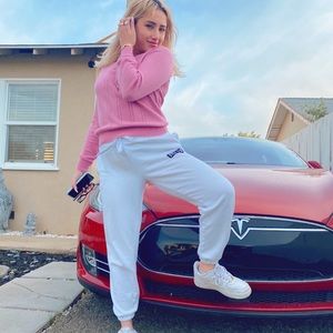 Jacques de Loux 100% Cashmere Pink Sweater